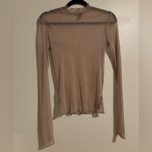 NEW YEARS EVE Urban outfitters sheer long sleeve